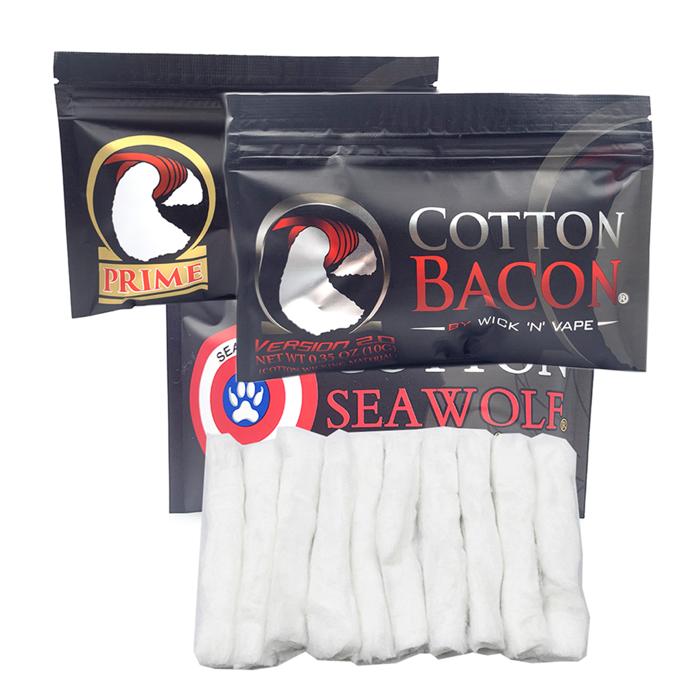 Vaping Goods - Cotton Bcopropriété Prime Silver Gold Version,