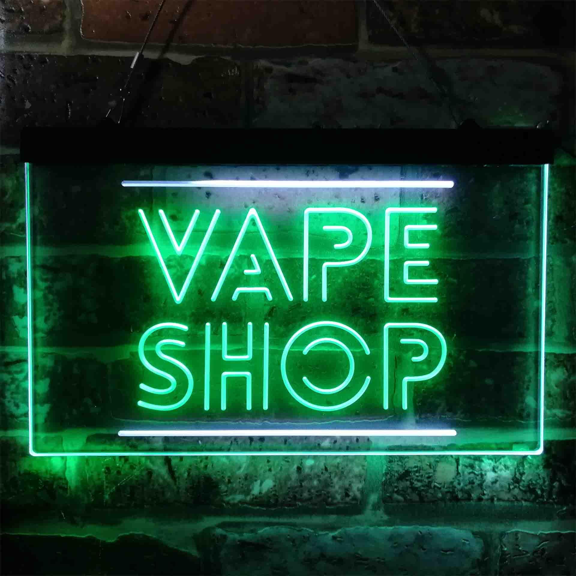 Vaping Shop - VAPE SHOP Enseigne au néon LED