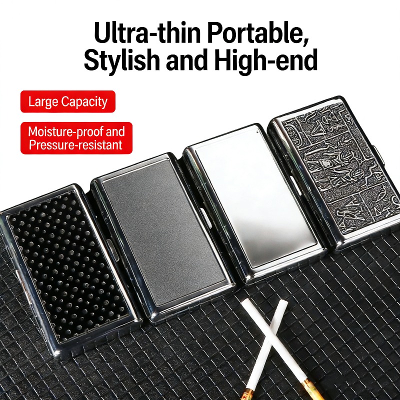 Smoking & Vaping Accessories - Boîte à cigarettes étanche avec clip
