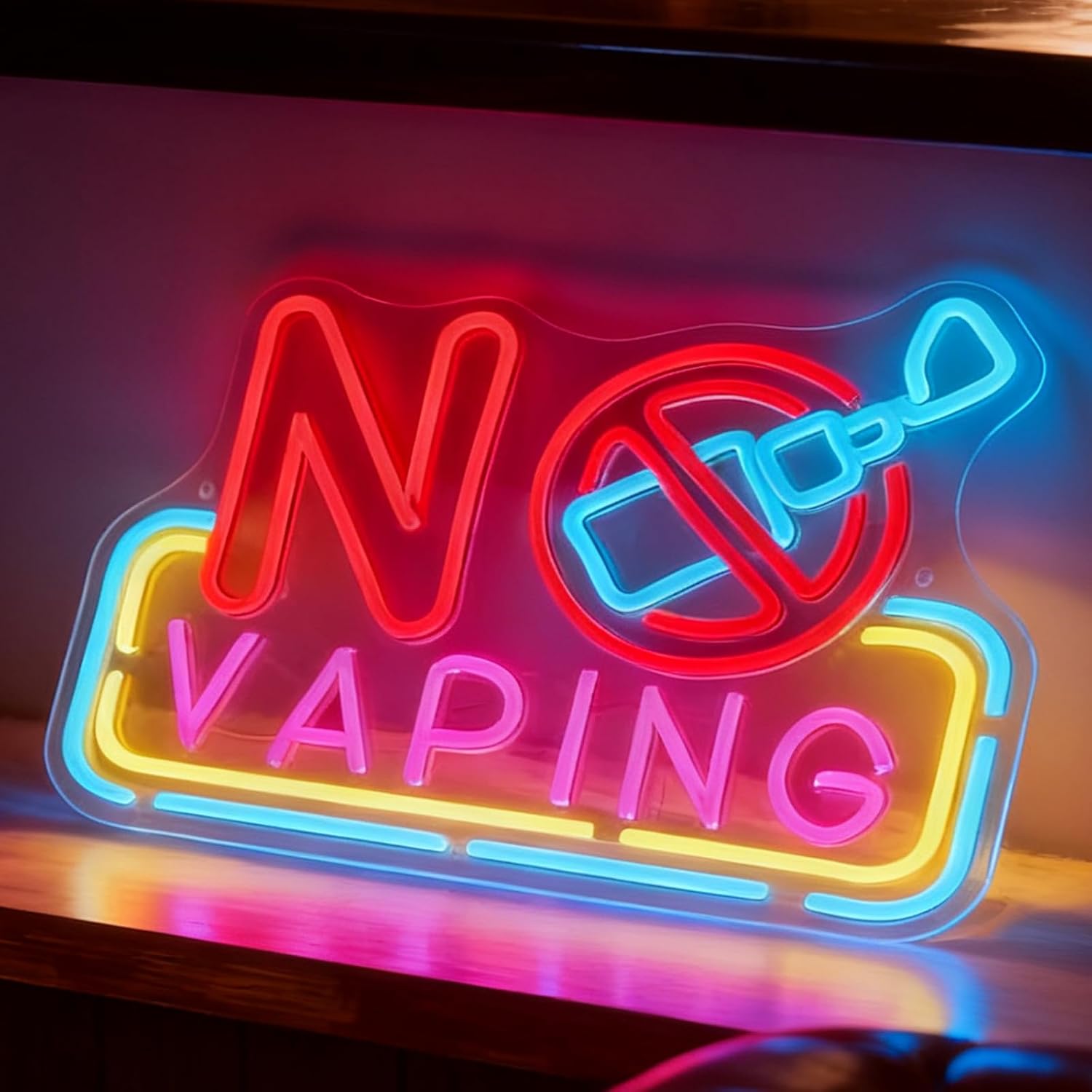 Vaping Shop - Panneau lumineux LED 