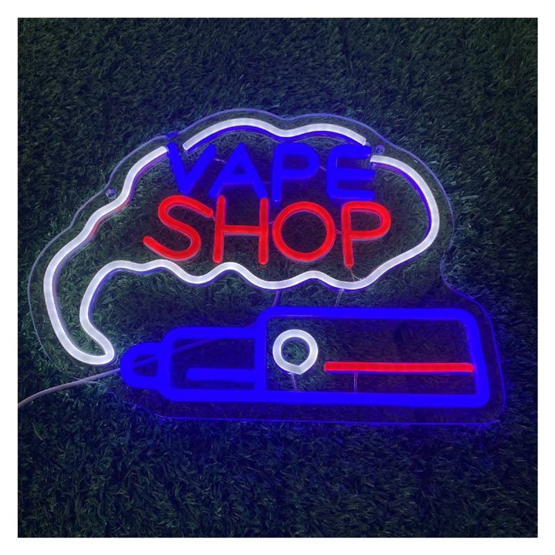 Enseigne néon LED USB à intens - Vaping Shop avis et prix