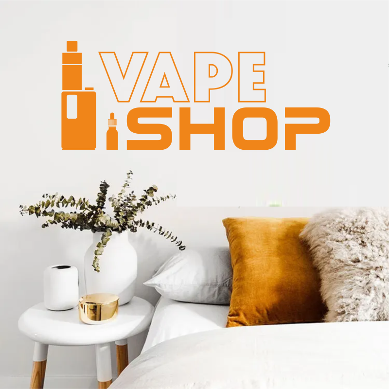 Autocollants muraux en vinyle, - Vaping Shop avis et prix